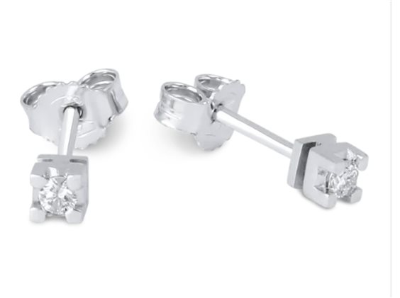 Orecchini Demetra Donna Diana in Oro Diamante 0.12 Ct 9K.022.Q.012.W - 9K.022.Q.012.W